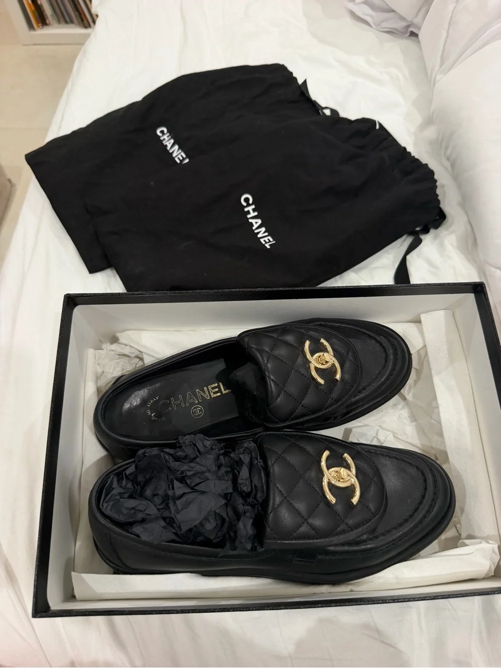 Chanel CC Loafers